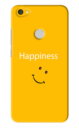 Happiness With Smiley Xiaomi Redmi Y1 Back Skin Wrap