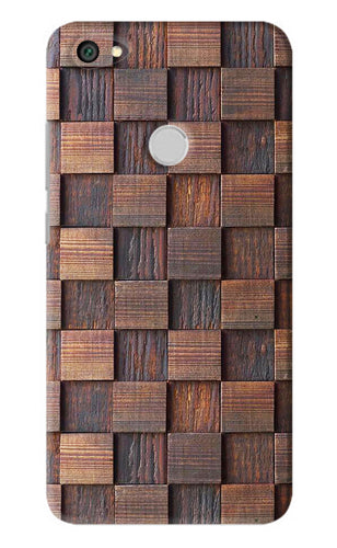 Wooden Cube Design Xiaomi Redmi Y1 Back Skin Wrap