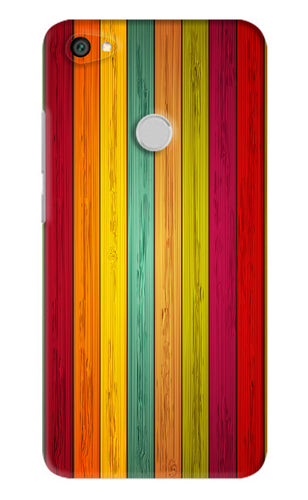 Multicolor Wooden Xiaomi Redmi Y1 Back Skin Wrap