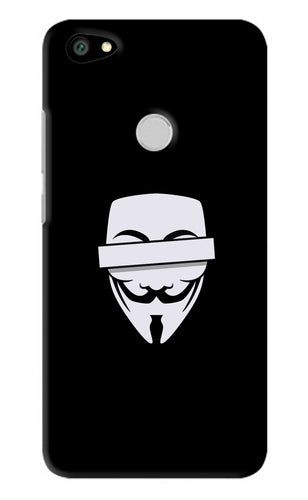 Anonymous Face Xiaomi Redmi Y1 Back Skin Wrap