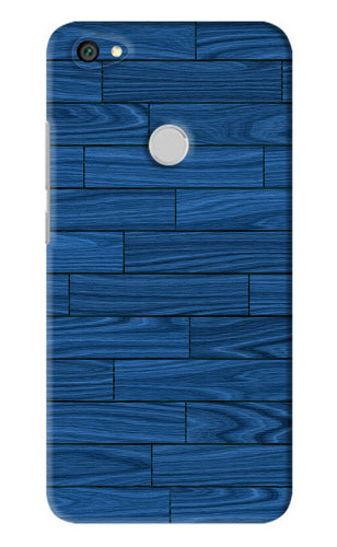 Blue Wooden Texture Xiaomi Redmi Y1 Back Skin Wrap
