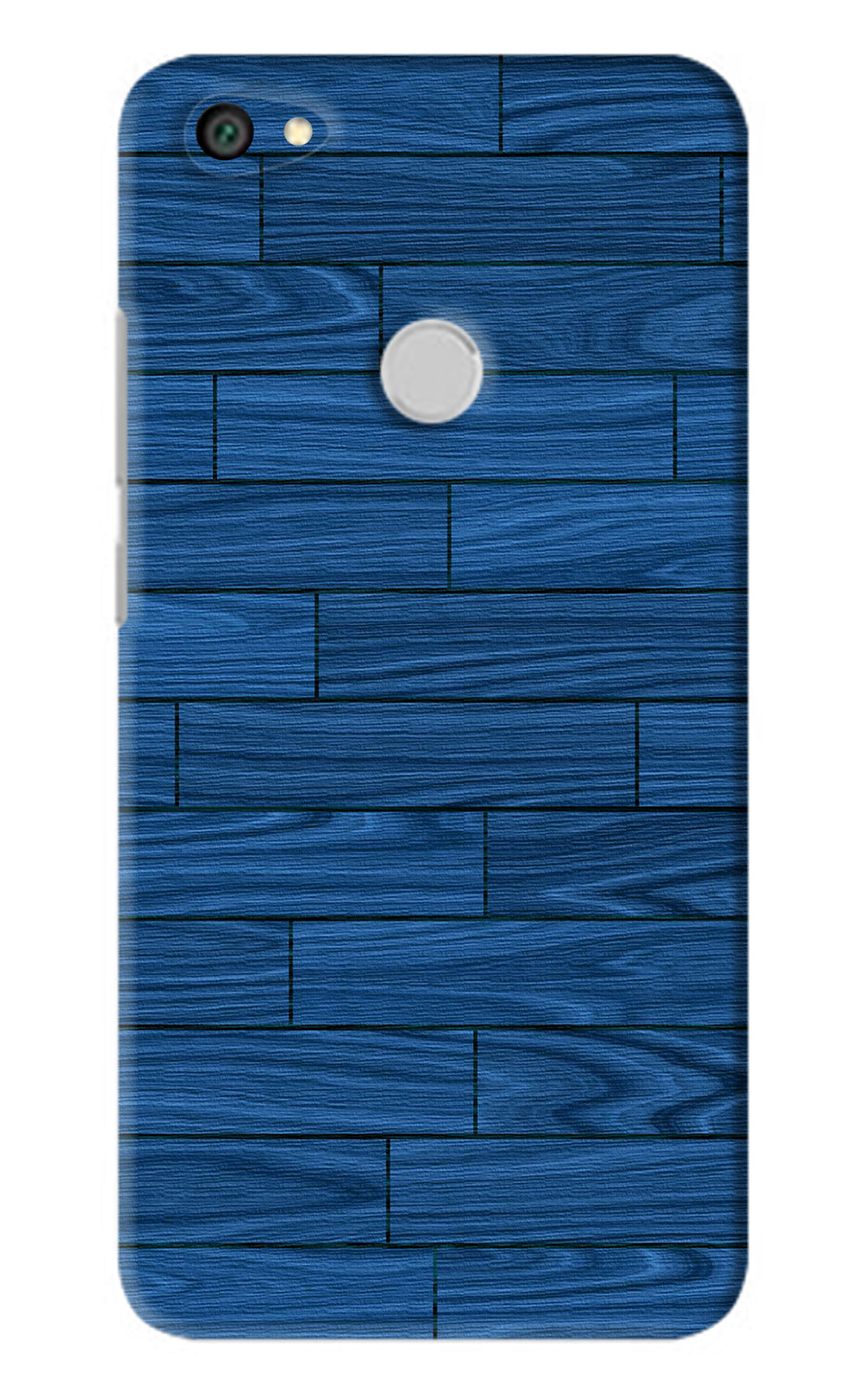 Blue Wooden Texture Xiaomi Redmi Y1 Back Skin Wrap