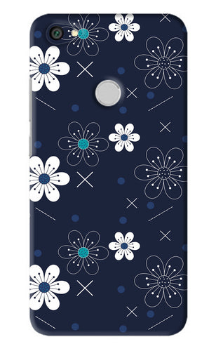 Flowers 4 Xiaomi Redmi Y1 Back Skin Wrap