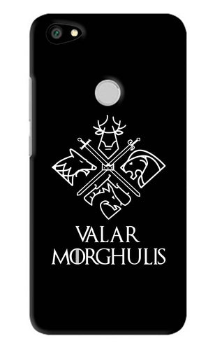 Valar Morghulis | Game Of Thrones Xiaomi Redmi Y1 Back Skin Wrap
