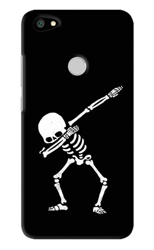 Dabbing Skeleton Art Xiaomi Redmi Y1 Back Skin Wrap