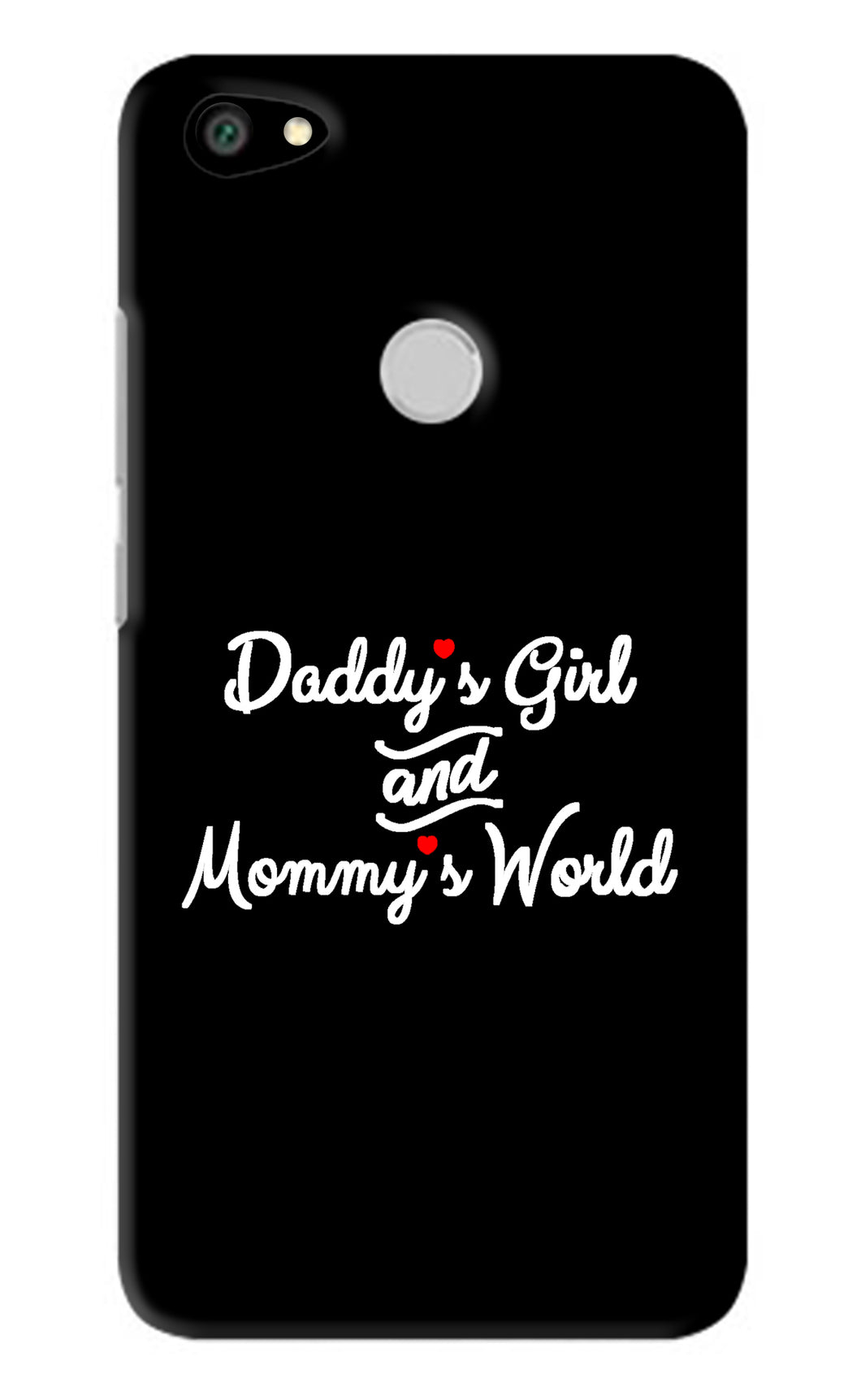 Daddy's Girl and Mommy's World Xiaomi Redmi Y1 Back Skin Wrap