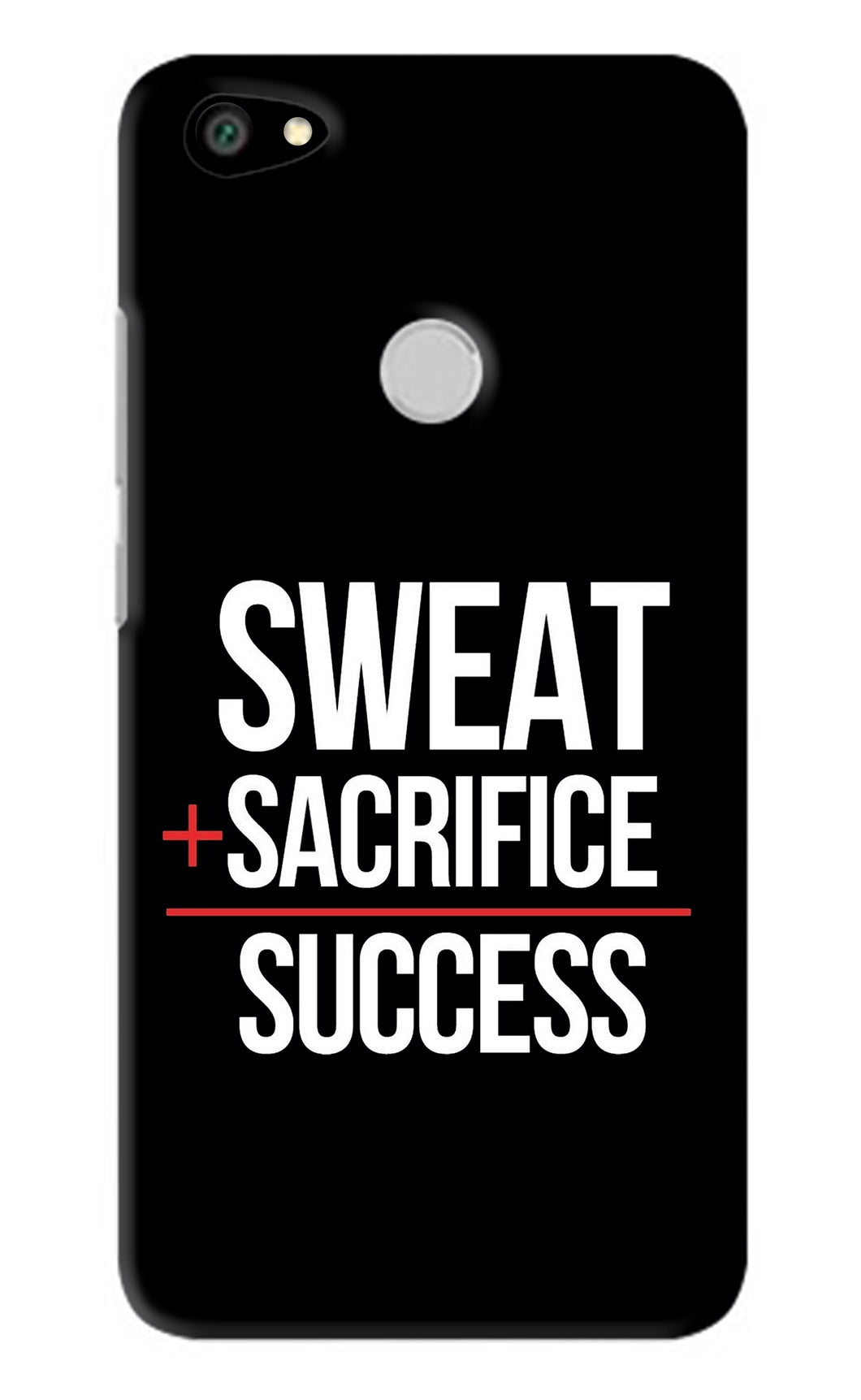 Sweat Sacrifice Success Xiaomi Redmi Y1 Back Skin Wrap