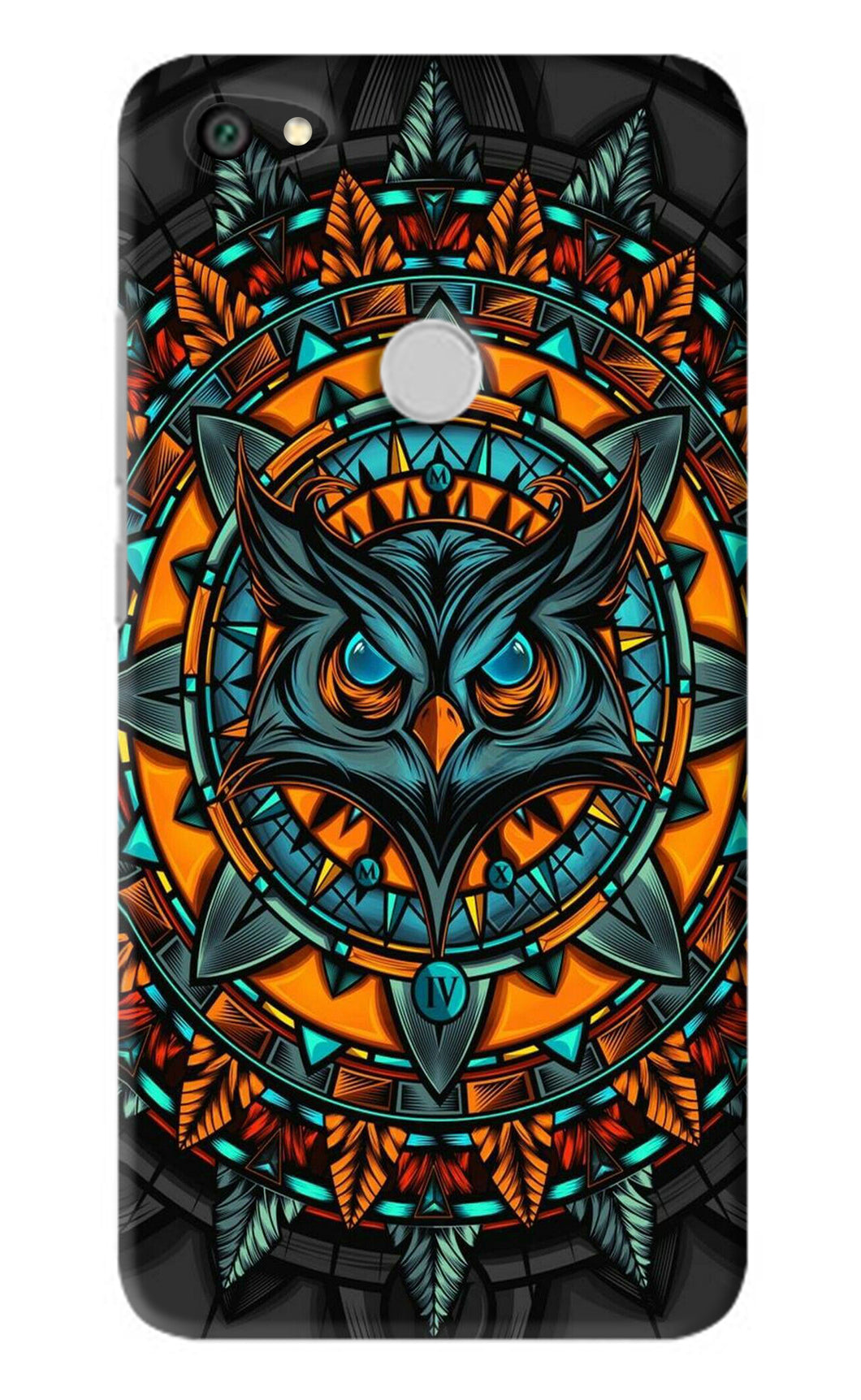 Angry Owl Art Xiaomi Redmi Y1 Back Skin Wrap