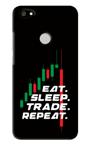 Eat Sleep Trade Repeat Xiaomi Redmi Y1 Back Skin Wrap