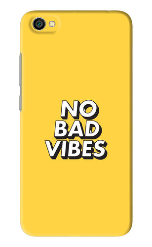 No Bad Vibes Xiaomi Redmi Y1 Lite Back Skin Wrap