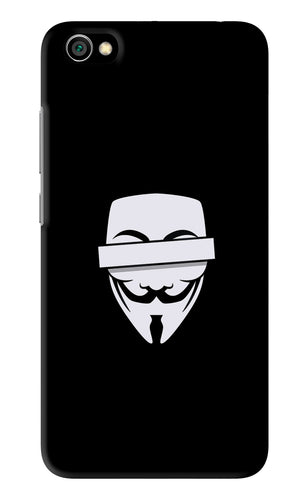 Anonymous Face Xiaomi Redmi Y1 Lite Back Skin Wrap