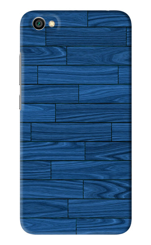 Blue Wooden Texture Xiaomi Redmi Y1 Lite Back Skin Wrap