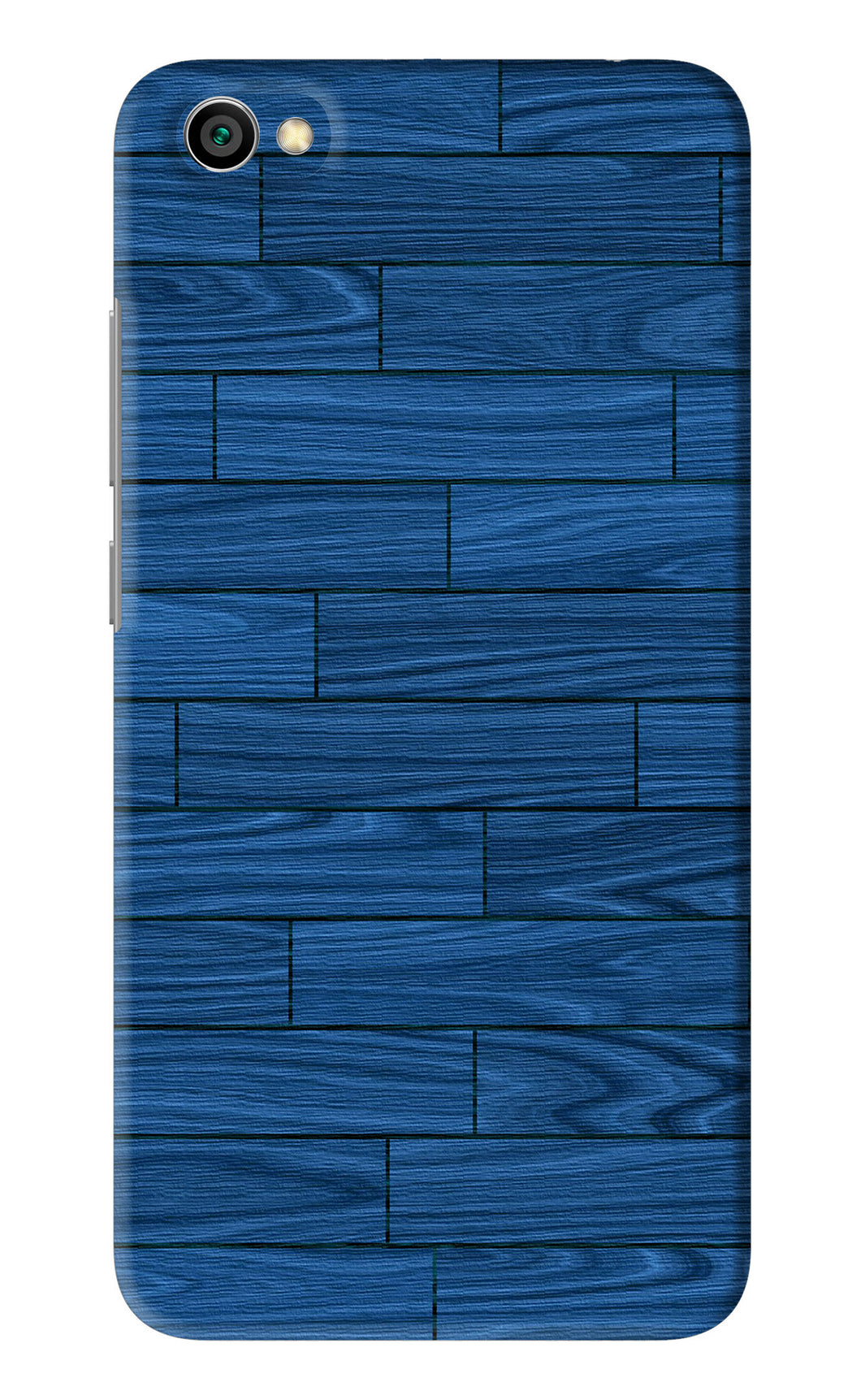 Blue Wooden Texture Xiaomi Redmi Y1 Lite Back Skin Wrap
