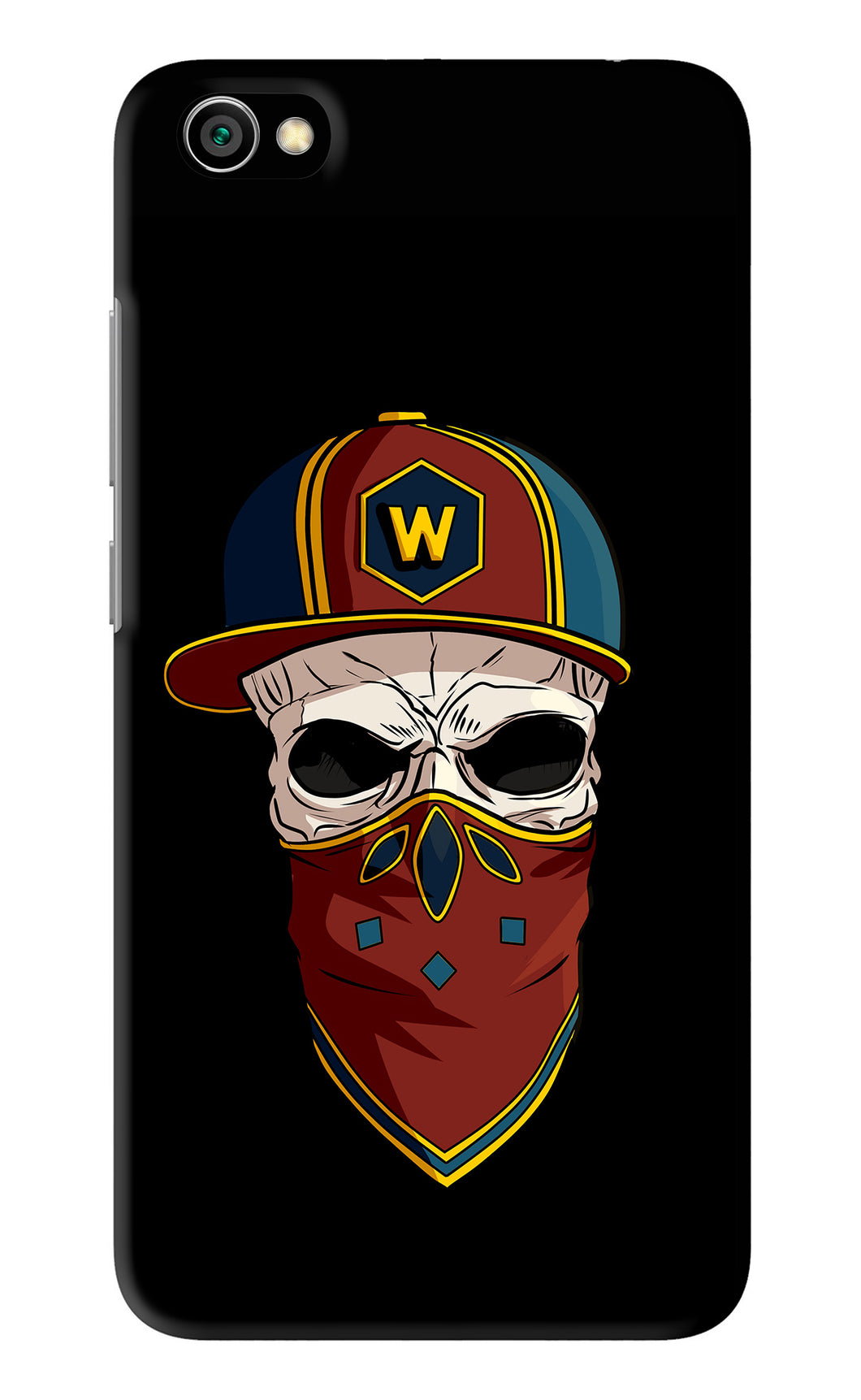 Skull Xiaomi Redmi Y1 Lite Back Skin Wrap