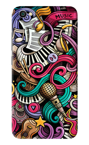 Music Abstract Xiaomi Redmi Y1 Lite Back Skin Wrap