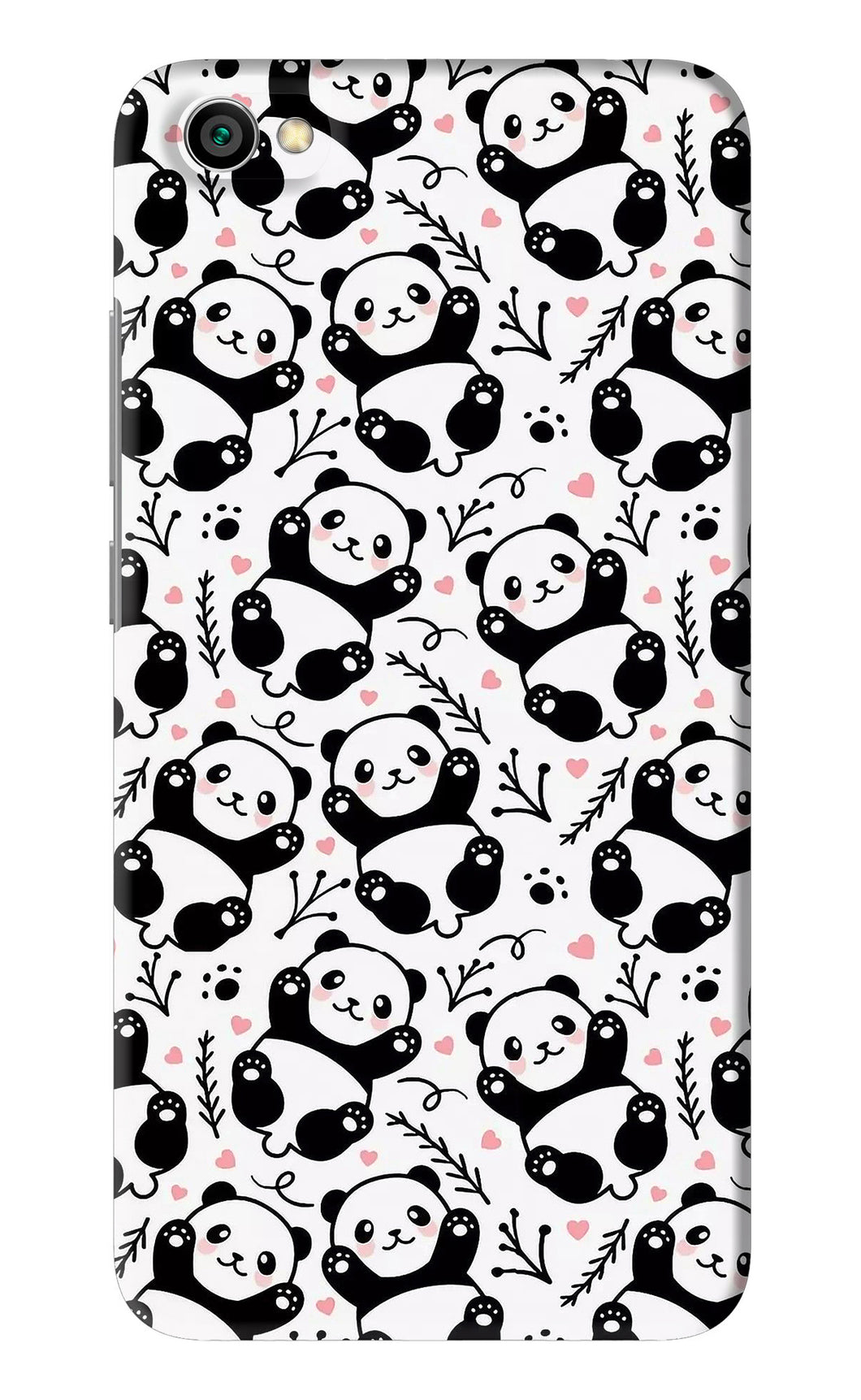 Cute Panda Xiaomi Redmi Y1 Lite Back Skin Wrap