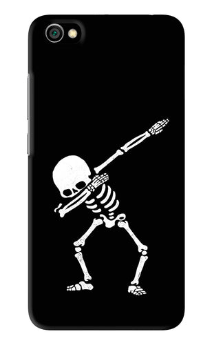 Dabbing Skeleton Art Xiaomi Redmi Y1 Lite Back Skin Wrap