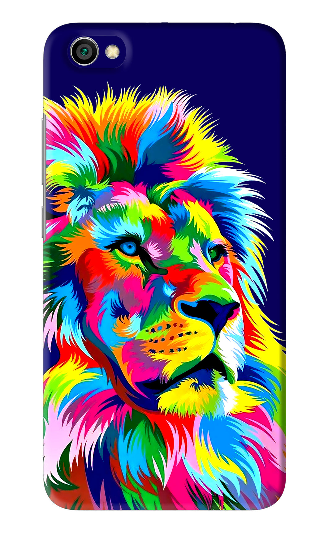 Vector Art Lion Xiaomi Redmi Y1 Lite Back Skin Wrap