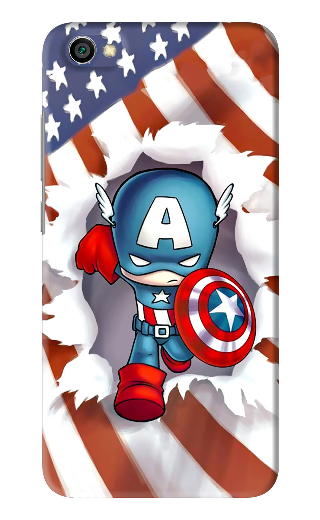 Captain America Xiaomi Redmi Y1 Lite Back Skin Wrap