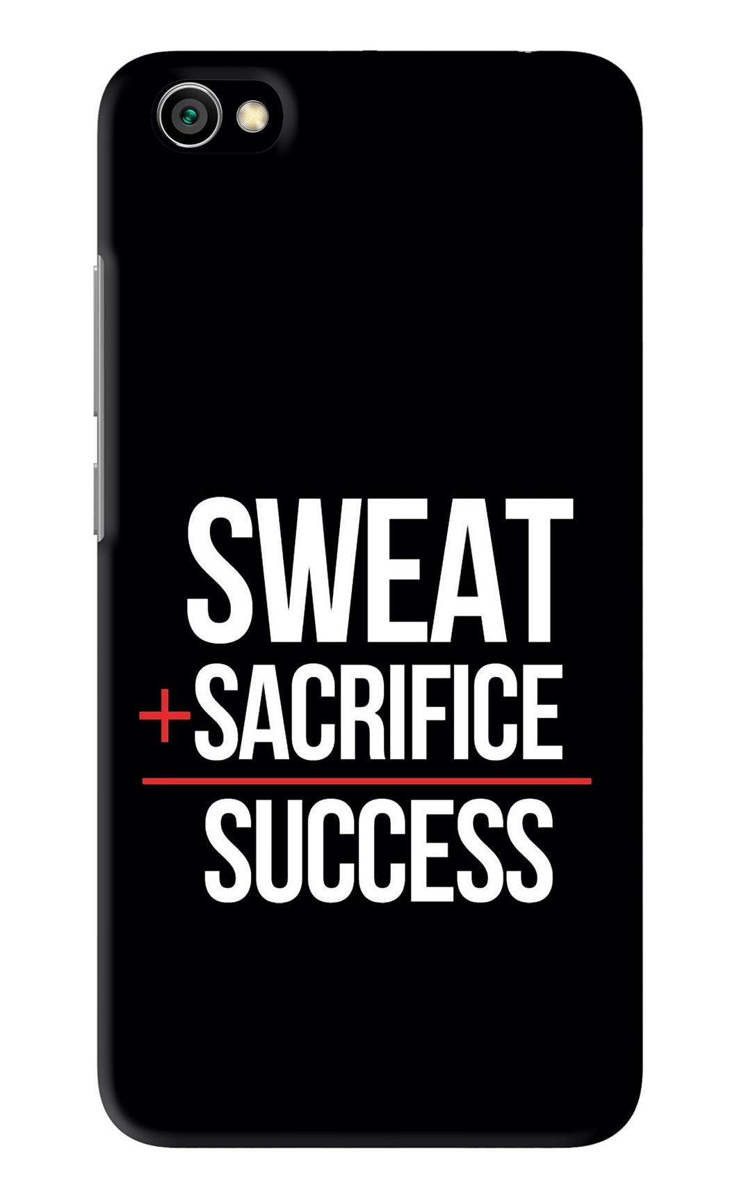Sweat Sacrifice Success Xiaomi Redmi Y1 Lite Back Skin Wrap