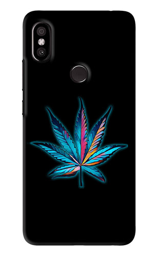 Weed Xiaomi Redmi Y2 Back Skin Wrap