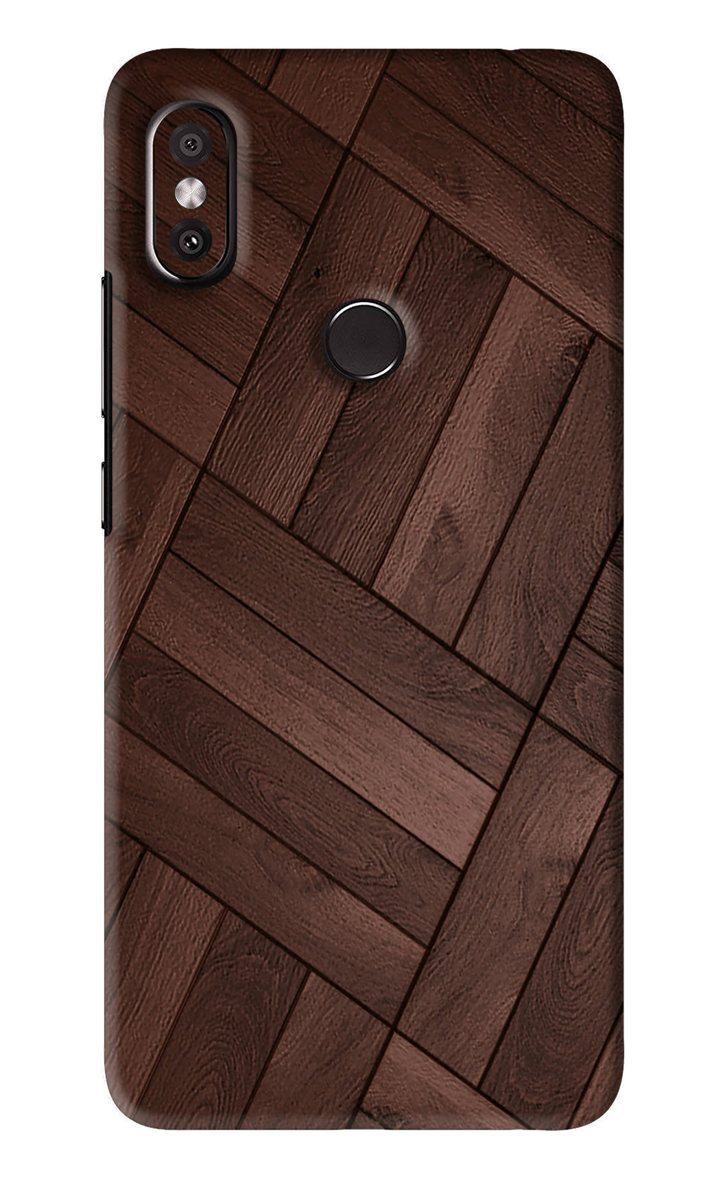 Wooden Texture Design Xiaomi Redmi Y2 Back Skin Wrap