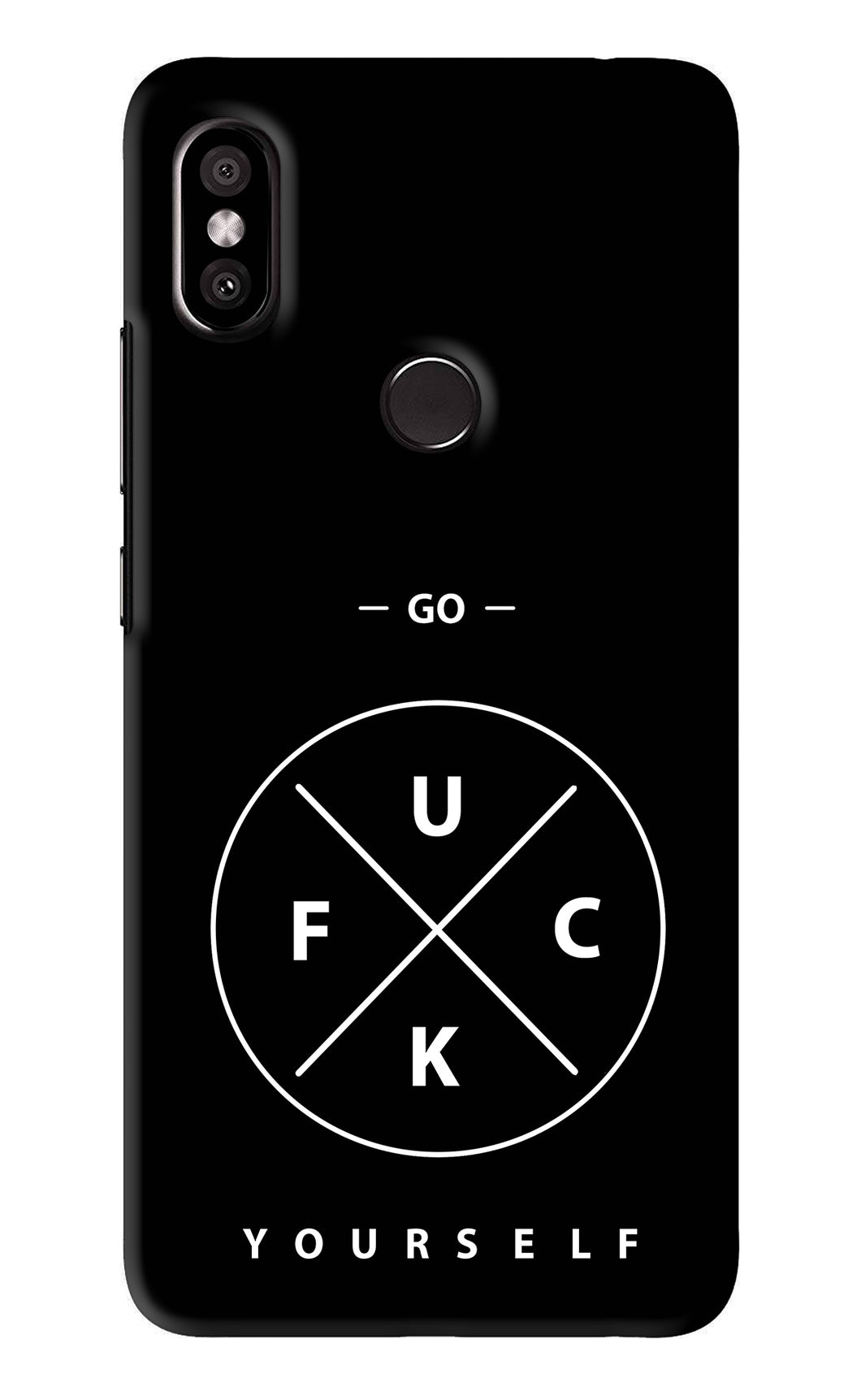 Go Fuck Yourself Xiaomi Redmi Y2 Back Skin Wrap
