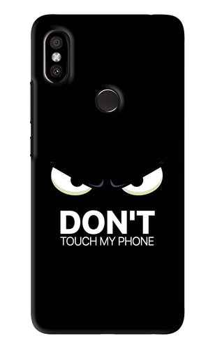 Don'T Touch My Phone Xiaomi Redmi Y2 Back Skin Wrap