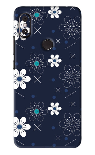 Flowers 4 Xiaomi Redmi Y2 Back Skin Wrap
