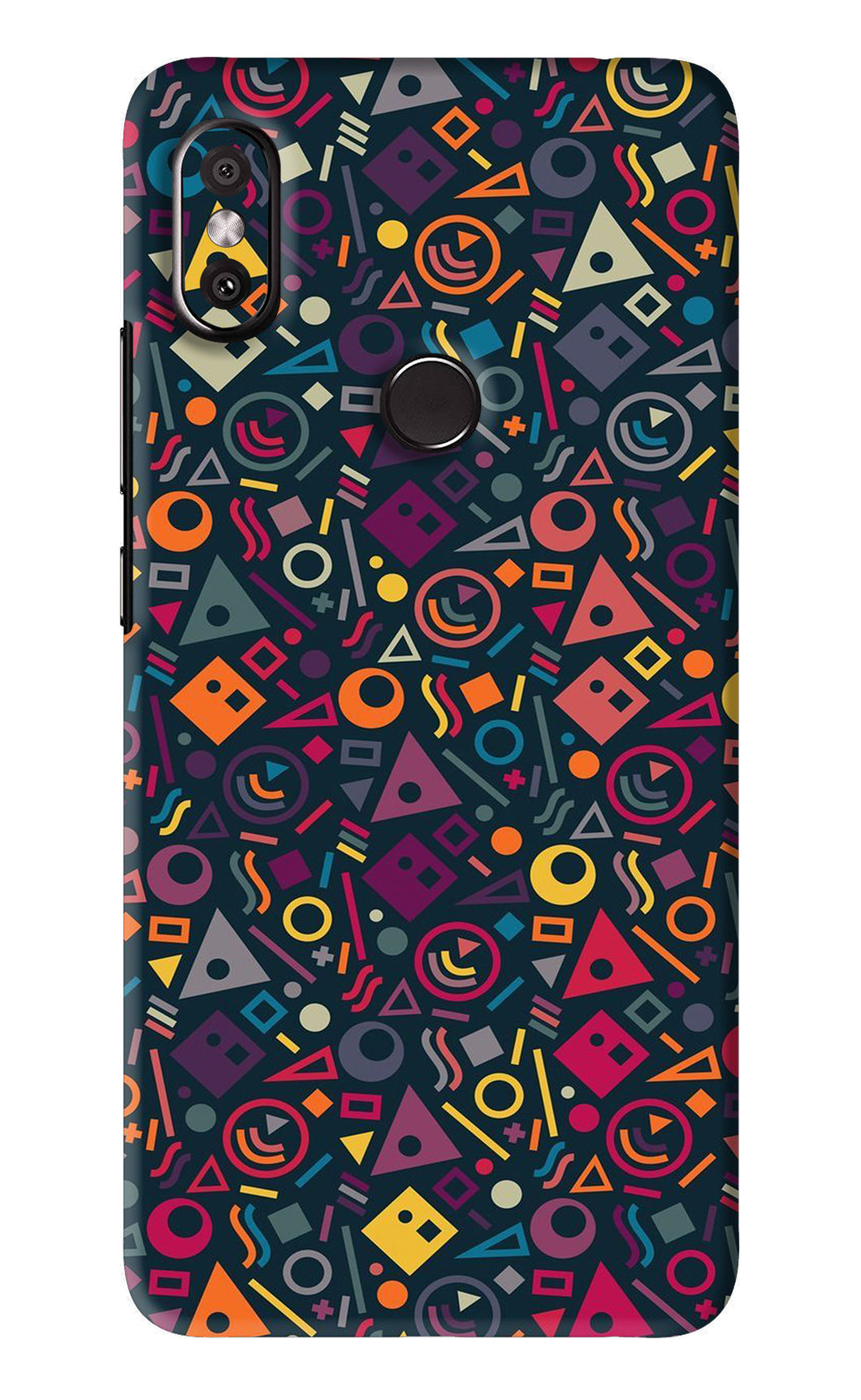 Geometric Abstract Xiaomi Redmi Y2 Back Skin Wrap