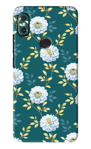Flowers 5 Xiaomi Redmi Y2 Back Skin Wrap