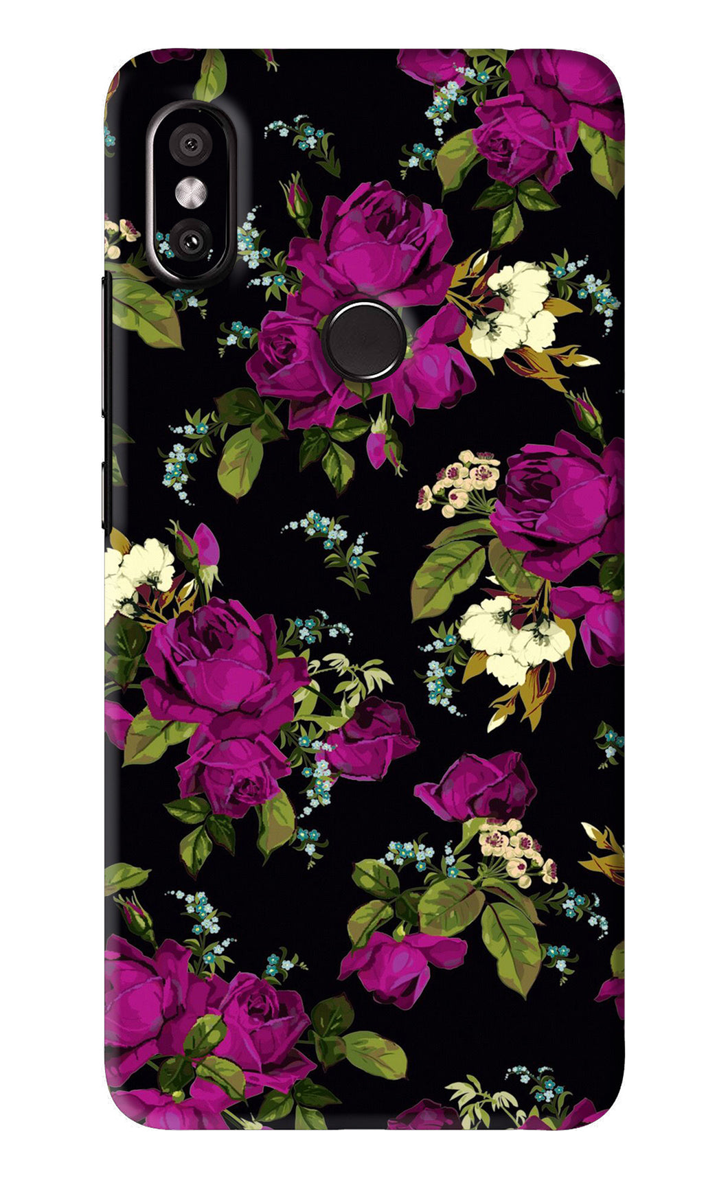 Flowers 3 Xiaomi Redmi Y2 Back Skin Wrap
