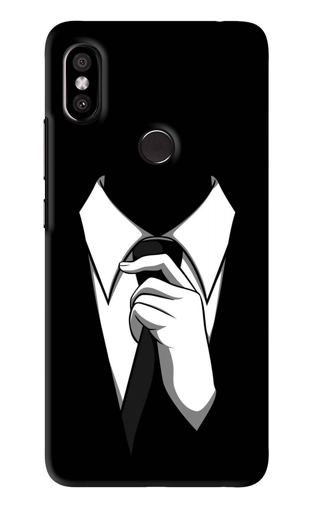 Black Tie Xiaomi Redmi Y2 Back Skin Wrap