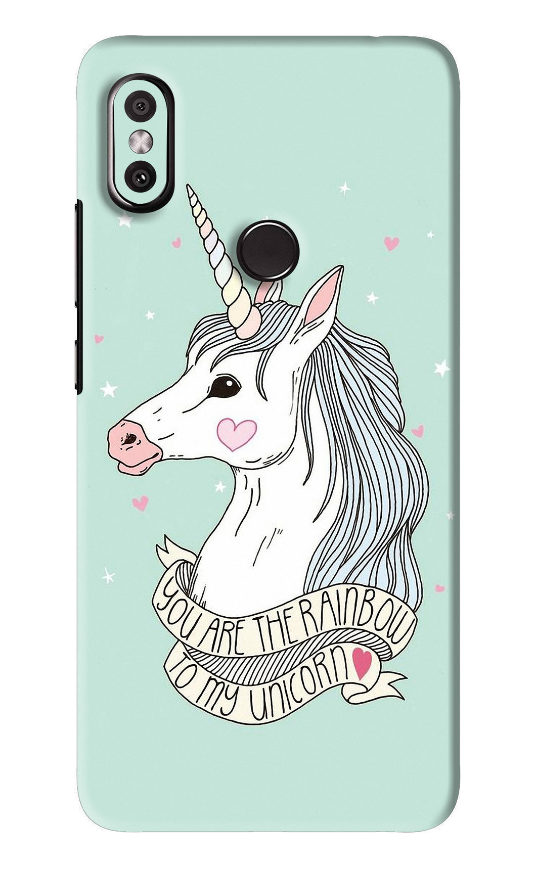 Unicorn Wallpaper Xiaomi Redmi Y2 Back Skin Wrap
