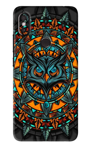 Angry Owl Art Xiaomi Redmi Y2 Back Skin Wrap