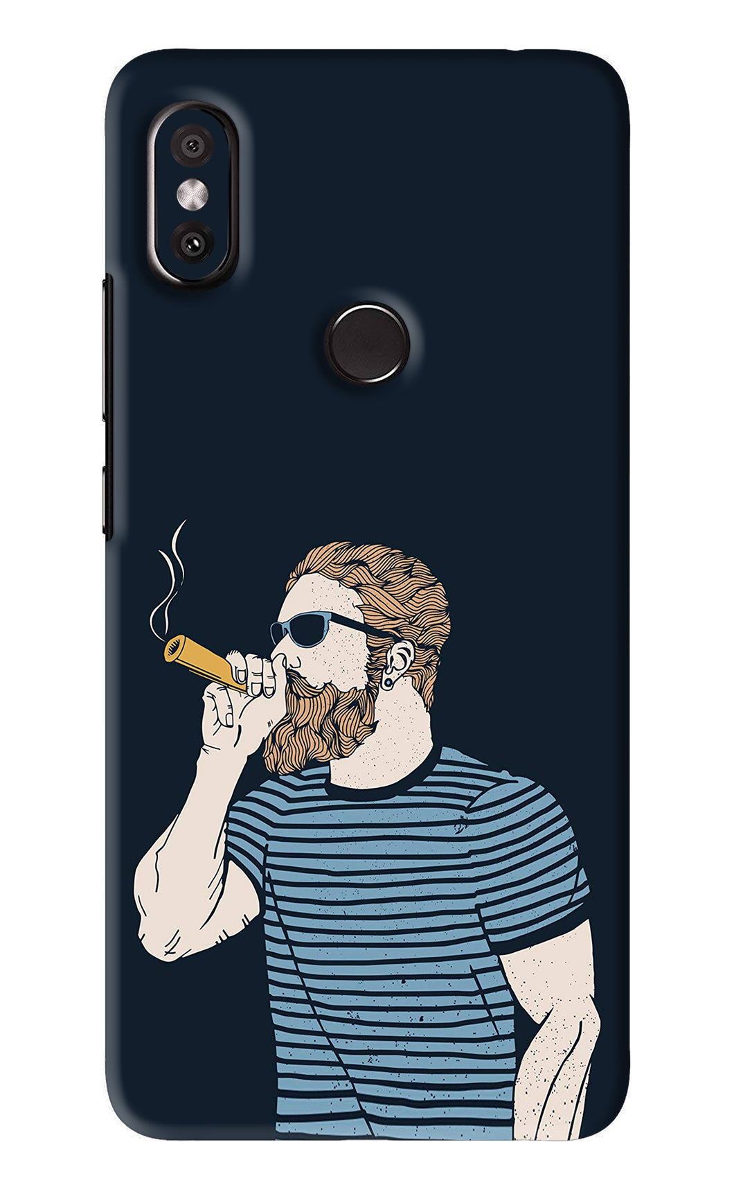 Smoking Xiaomi Redmi Y2 Back Skin Wrap