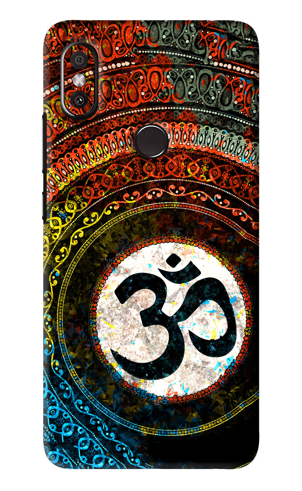 Om Cultural Xiaomi Redmi Y2 Back Skin Wrap