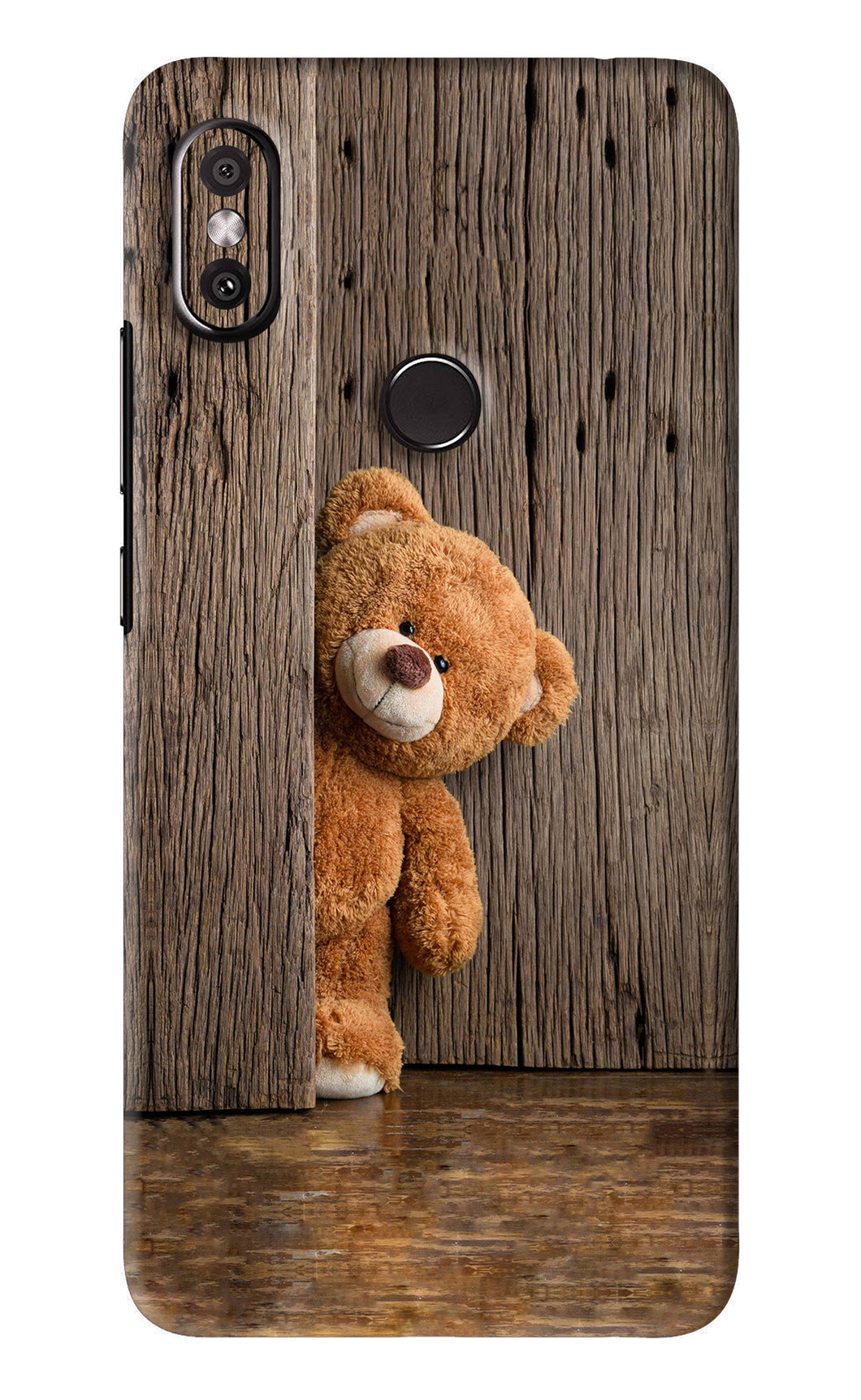 Teddy Wooden Xiaomi Redmi Y2 Back Skin Wrap
