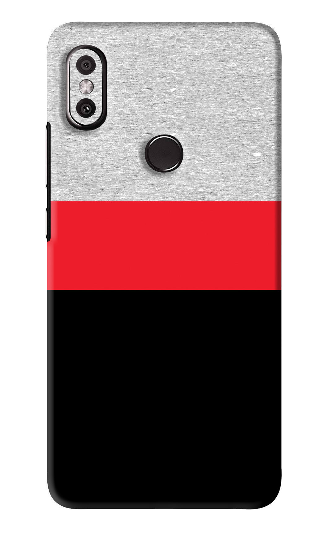 Tri Color Pattern Xiaomi Redmi Y2 Back Skin Wrap
