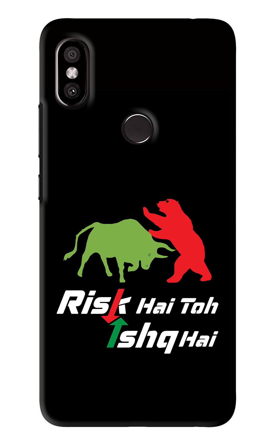 Risk Hai Toh Ishq Hai Xiaomi Redmi Y2 Back Skin Wrap