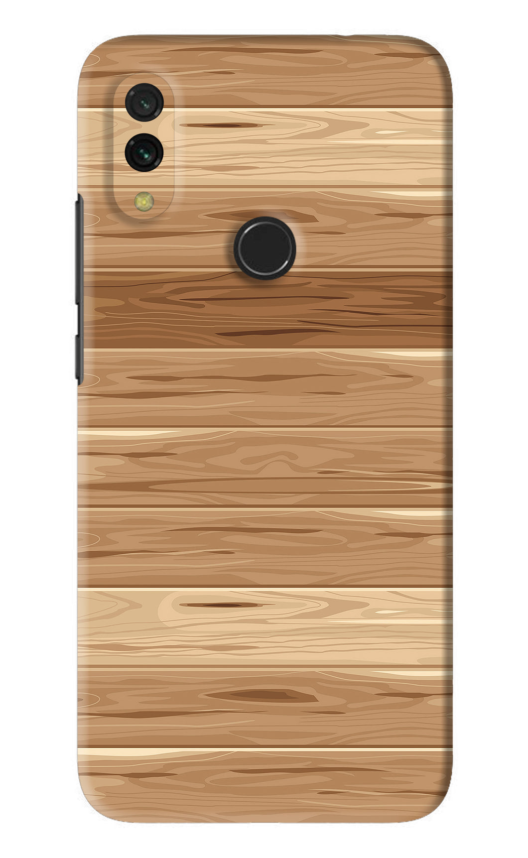 Wooden Vector Xiaomi Redmi Y3 Back Skin Wrap