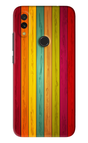 Multicolor Wooden Xiaomi Redmi Y3 Back Skin Wrap