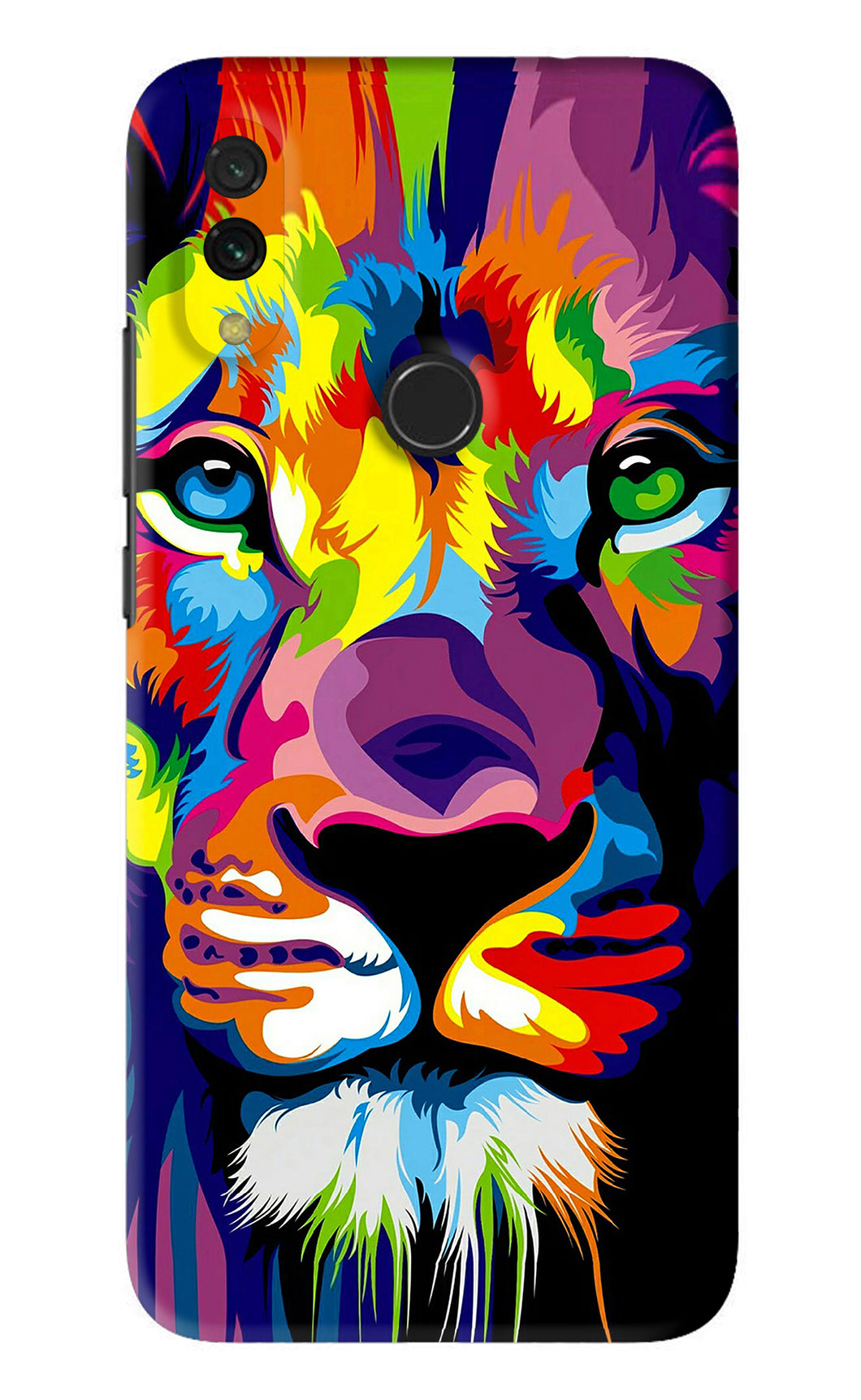 Lion Xiaomi Redmi Y3 Back Skin Wrap