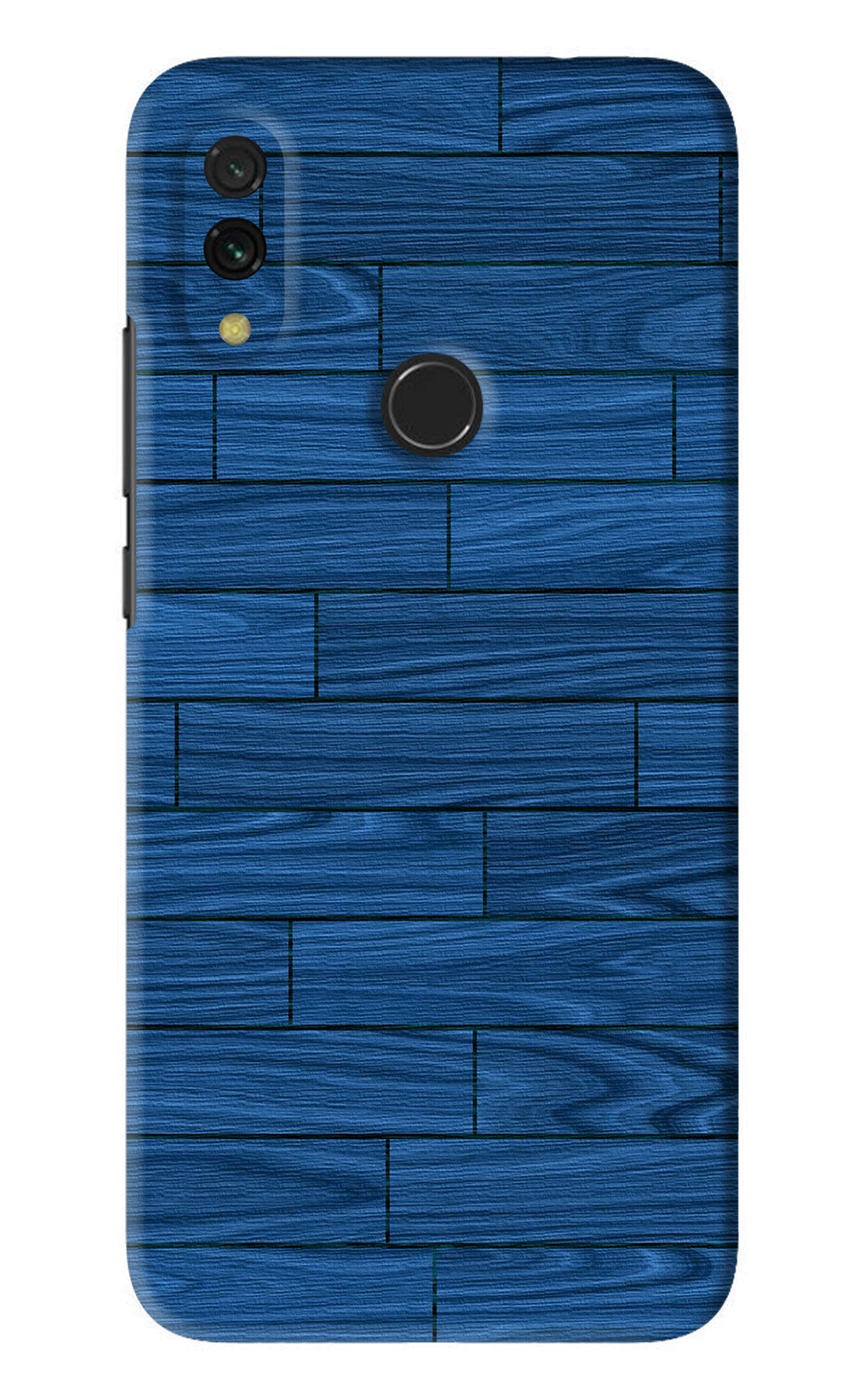 Blue Wooden Texture Xiaomi Redmi Y3 Back Skin Wrap