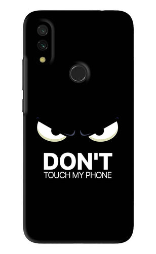 Don'T Touch My Phone Xiaomi Redmi Y3 Back Skin Wrap