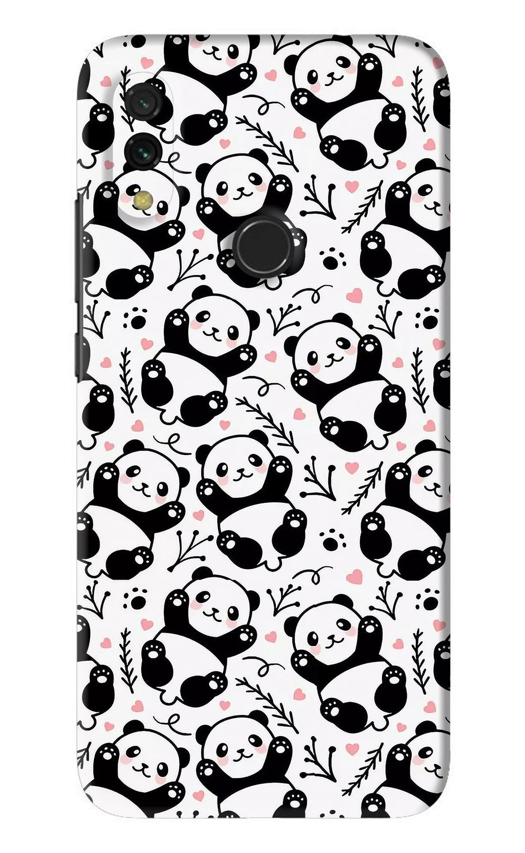 Cute Panda Xiaomi Redmi Y3 Back Skin Wrap