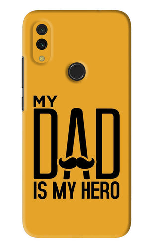 My Dad Is My Hero Xiaomi Redmi Y3 Back Skin Wrap