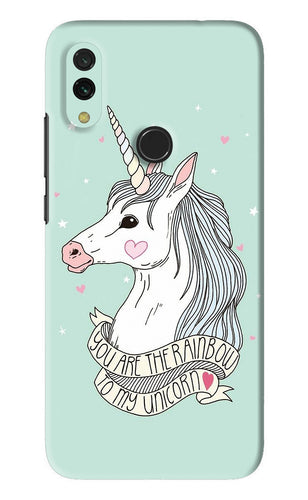Unicorn Wallpaper Xiaomi Redmi Y3 Back Skin Wrap