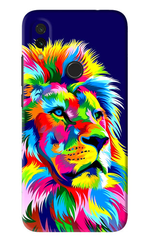 Vector Art Lion Xiaomi Redmi Y3 Back Skin Wrap