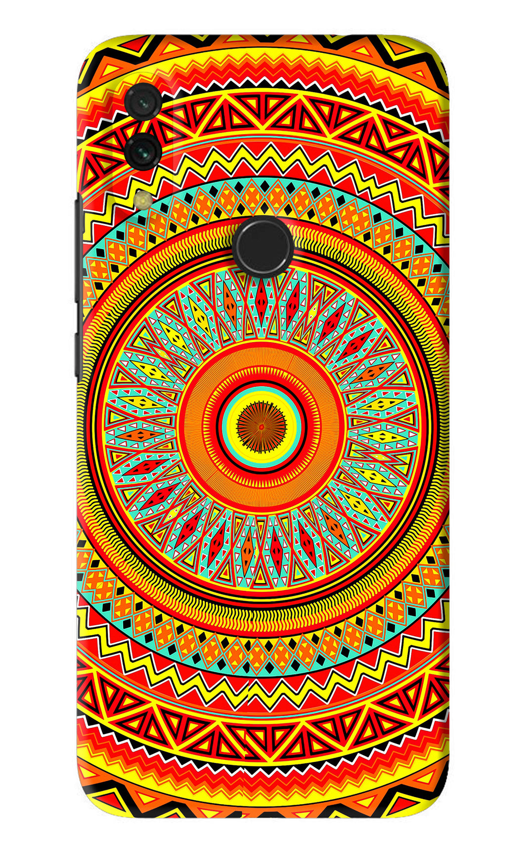 Mandala Pattern Xiaomi Redmi Y3 Back Skin Wrap